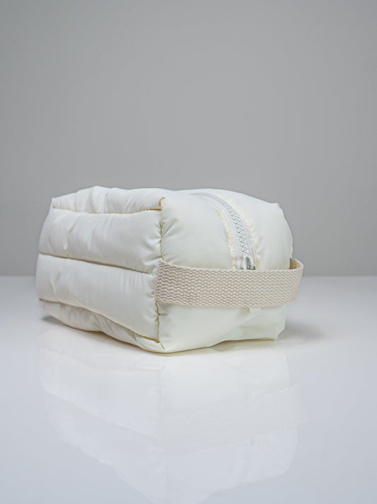 Puffy Make-up Bag White