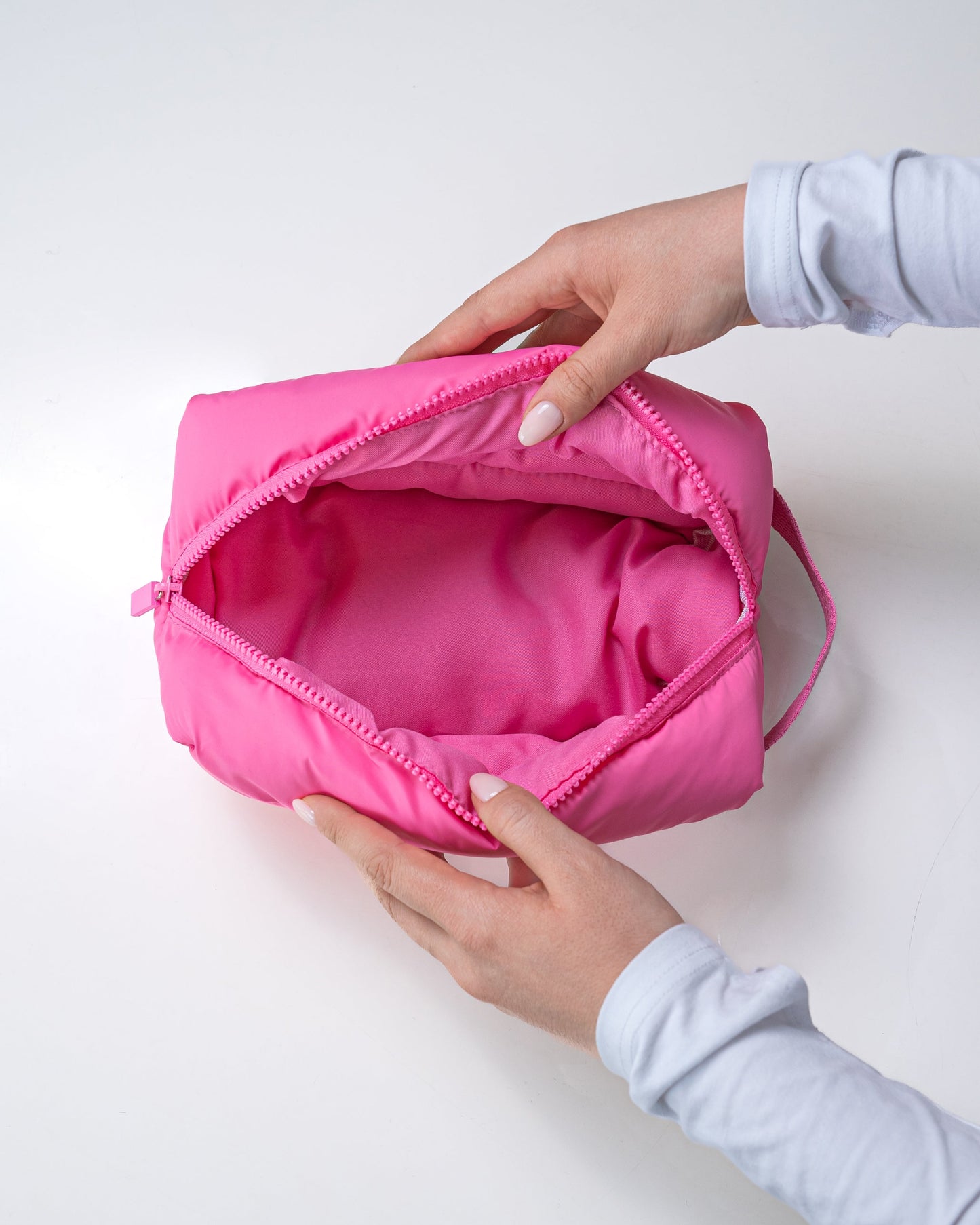 Puffy Make-up Bag Pink